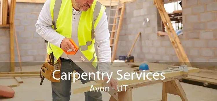 Carpentry Services Avon - UT