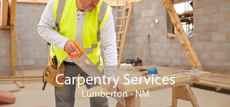 Carpentry Services Lumberton - NM