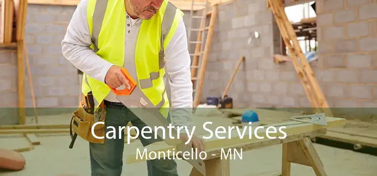 Carpentry Services Monticello - MN