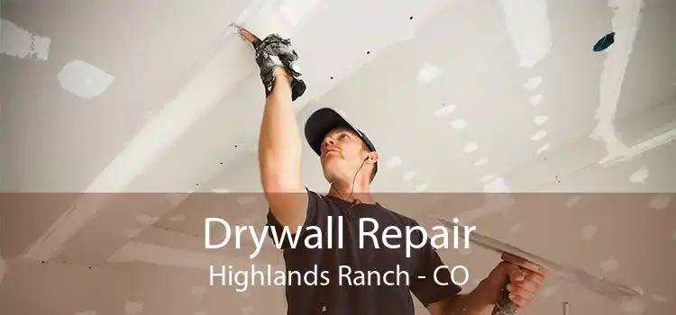 Drywall Repair Highlands Ranch - CO