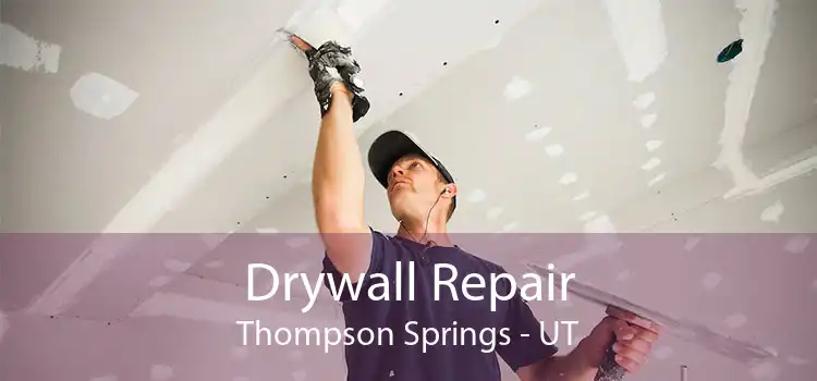 Drywall Repair Thompson Springs - UT