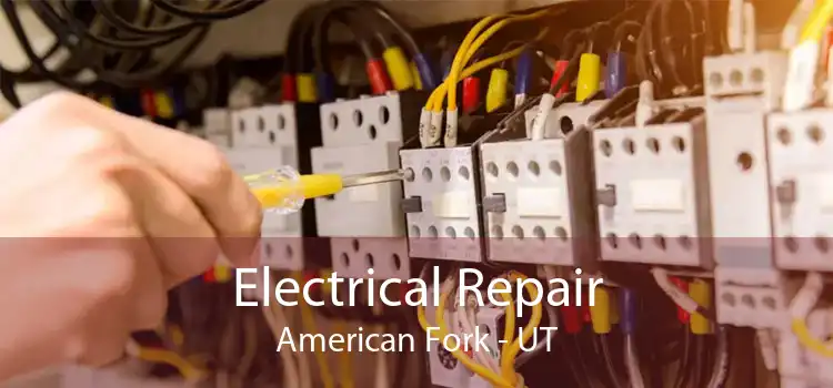 Electrical Repair American Fork - UT