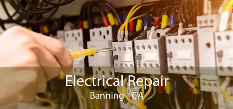 Electrical Repair Banning - CA