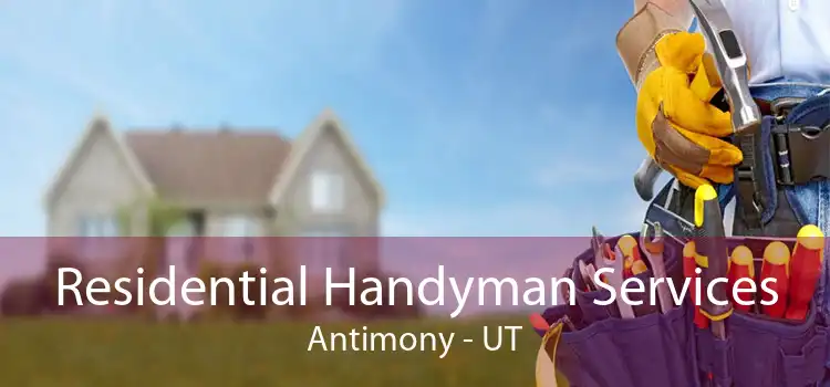 Residential Handyman Services Antimony - UT