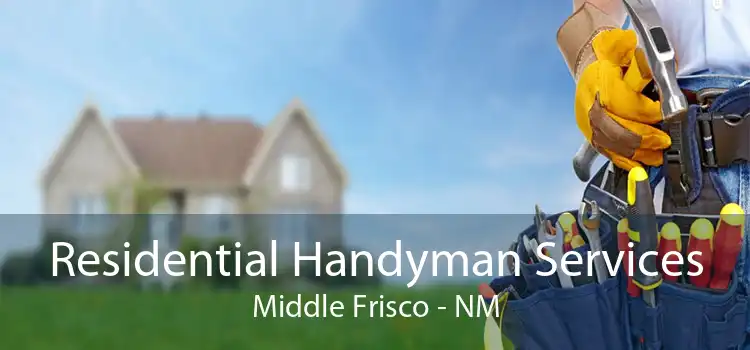 Residential Handyman Services Middle Frisco - NM