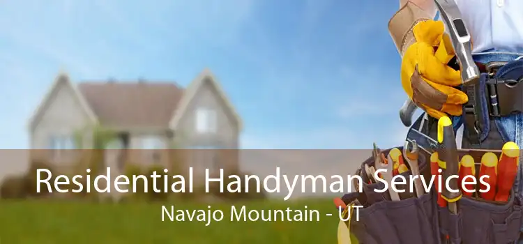 Residential Handyman Services Navajo Mountain - UT